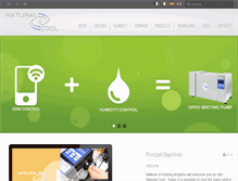 Tablet Screenshot of naturalcool.eu